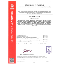 ISO 45001:2018 İş Sağlığı ve Güvenliği Yönetim Sistemi Belgesi – Yönetim Kampüsü / AR-GE /Fabrikalar