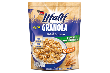 Lifalif 4 Tahıllı Granola